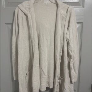 Barefoot Dreams Cream Cardigan